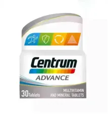 Centrum Advance Multivitamins & Minerals Tablets 30s